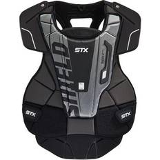 Hockey Goalie Equipment STX Shield 400 Lacrosse Goalie Chest Protector Black/Silver