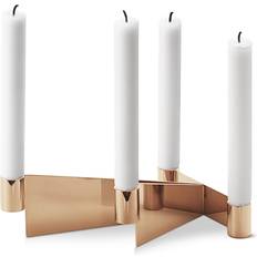 Georg Jensen Candle Holders Georg Jensen Urkiola Brass-Colored NO Candle Holder