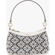 Kate Spade Textile Handbags Kate Spade Flower Jacquard Convertible Shoulder Bag, Charcoal Grey One Size