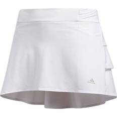 Adidas Junior Golf Ruffled Skort - White (FI8683)