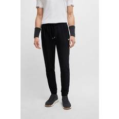 Hugo Boss Men Pants Hugo Boss Matteo Berrettini Contrast Tape Tracksuit Black