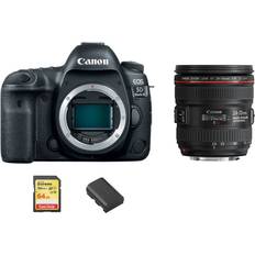 Canon EF/EF-S DSLR Cameras Canon EOS 5D Mark IV + EF 24-70mm F4L IS USM