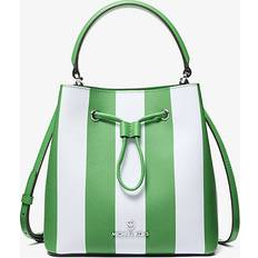 Michael Kors Bucket Bags Michael Kors Suri Medium Striped Bucket Bag