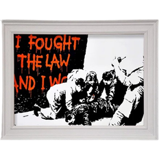 Happy Larry I Fought in The War and I White Bild 118.9x84.1cm