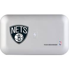 Mobile Phone Cleaning PhoneSoap White Brooklyn Nets 3 UV Sanitizer & Charger
