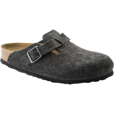 Birkenstock Unisex Utendørstøfler Birkenstock Boston Wool Felt - Anthracite