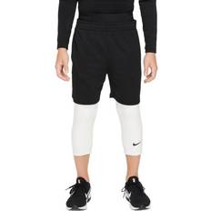 Nike Big Kid's Pro Dri-FIT Tights - White/White/Black (FJ6819-100)