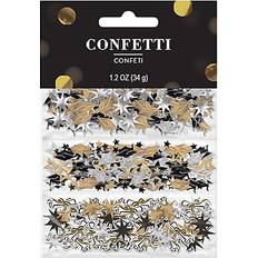 Confetti Amscan Graduation Confetti Set, Assorted Colors, 3/Pack 360164