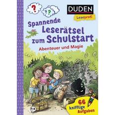 Bücher Duden Leseprofi Spannende Leserätsel zum Schulstart: Abenteuer und Magie, 1. Klasse