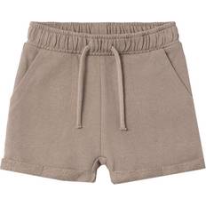 Lil'Atelier Kid's Regular Fit Sweatshorts - Mocha Meringue