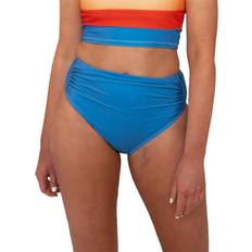 M Swimwear Nani Swimwear Nani Swimwear High Leg Ruched Bikini Bottom Women's Bay Blue