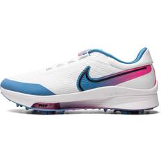 Stoff Golfschuhe Nike Air Zoom Infinity Tour NEXT% Boa "White Aurora Blue Pink Blast"