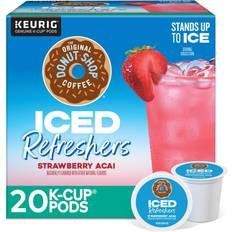 K-cups & Coffee Pods The Original Donut Shop Strawberry Açaí Iced Refresher 20pcs