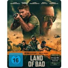 4K Blu-ray Land of Bad Limited SteelBook UHD-Blu-ray Blu