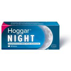 Rezeptfreie Arzneimittel reduziert Hoggar Night 25mg 20 Stk. Tablette