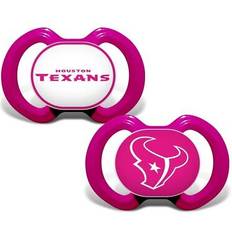 Pacifiers on sale Baby Fanatic Houston Texans Pink Pacifier 2-Pack