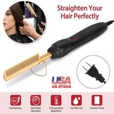 Hair Stylers iMounTEK electric heating beard/hair straightener comb