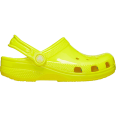 Damen - Gelb Pantoletten Crocs Classic Neon Highlighter - Acidity