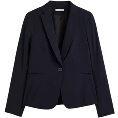 Blau - Damen - W30 Bekleidung H&M Fitted Jacket - Navy Blue