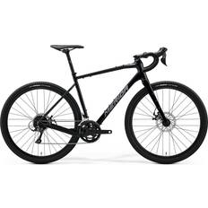 Gravel-Bikes Straßenfahrräder Merida Gravel Bike Silex 200 - Black/Grey