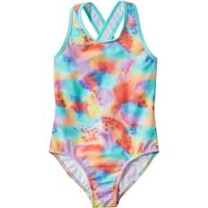 L.L.Bean Girl's Watersports Swimwear - Rainbow Spots