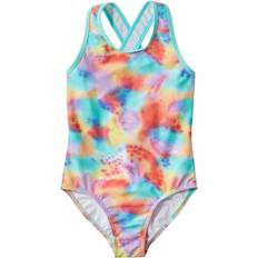 L.L.Bean Girl's Watersports Swimwear - Rainbow Spots