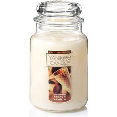Yankee Candle Classic Large Jar French Vanilla Cream Scented Candle 40.3oz