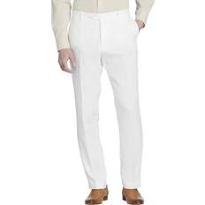White Pants Tommy Hilfiger Men's Modern-Fit Linen Pants White 44x30
