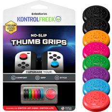 Thumb Grips KontrolFreek No-Slip Thumb Grips for Nintendo Switch Joy-Con 8-Pack Blue/Green/Red/Black/Pink/Purple/Orange