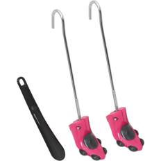 Skoblokk vidaXL Boot Stretchers with Shoe Horn Pink 34-40 Plastic Pink