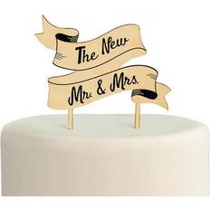 Table Decorations Fun Express The New Mr. & Mrs. Wedding Cake Topper