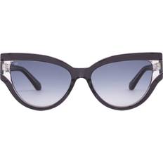 Women Computer Screen & Blue Light Glasses Sito shades allnighter cateye blue light black clear crystal 56mm