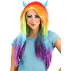 FUN.COM Rainbow My Little Pony Dash Wig