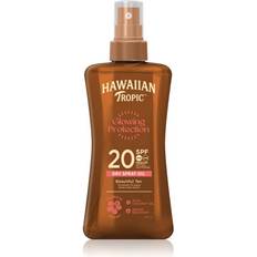 Hawaiian Tropic Solkremer Hawaiian Tropic Glowing Protection Dry Oil Spray SPF20 200ml