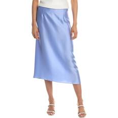 Blue - Midi Skirts Vince Satin Slip Skirt