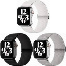 Leixiuer Stretchy Strap for Apple Watch 38/40/41mm 3 Pack