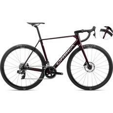 Rennräder Straßenfahrräder Orbea Orca M31eTEAM 2024 - Wine Red/Titanium