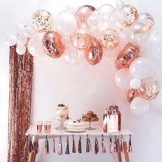 Table Decorations Ginger Ray 70 Pc 13 Ft Rose Gold Balloon Arch Kit