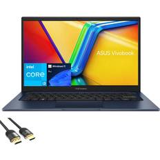 ASUS 16 GB Laptops ASUS Vivobook Laptop for Students and Business, 14" FHD Micro-Edge Display, 12th Gen Intel Core i3-1215U, 16GB RAM, 1TB PCIe SSD, WiFi 6E, Webcam, 180° Lay-Flat, USB-C, Mytrix HDMI Cable, Win 11 Pro