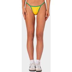 Women - Yellow Bikini Bottoms Edikted International Girl Bikini Bottom