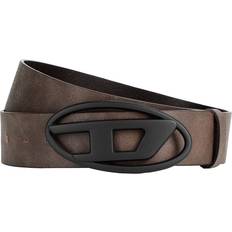 Unisex Belts Diesel B-1dr Man Belt Dark brown Cow leather