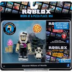 Roblox Toys Roblox Action Collection Work at a Pizza Place Mia Plus Two Mystery Figure Bundle