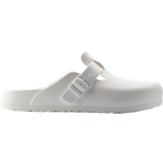 Buckle Outdoor Slippers Birkenstock Boston EVA - White