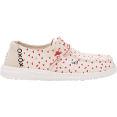 Hey Dude Toddler Wendy Hearts - White/Red