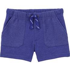 Carter's Baby Pull-On Reverse Pockets French Terry Shorts - Blue