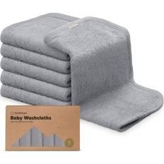 Bambus Pflege & Bad Keababies Deluxe Baby Washcloths 6-pack