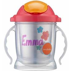 Stainless Steel Sippy Cups Innobaby Sippin' Smart EZ Flow Straw Stainless Sippy