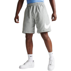 Nike M - Men Shorts Nike Sportswear Club Men's Graphic Shorts - Dark Grey Heather/White