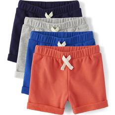 The Children's Place Kid's French Terry Roll Cuff Shorts 4-pack - Multicolor (3045673_32I2)
