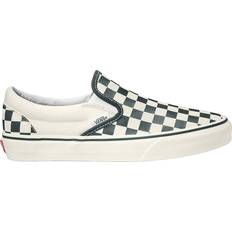 Vans Classic Slip-on Checkerboard - Green/White